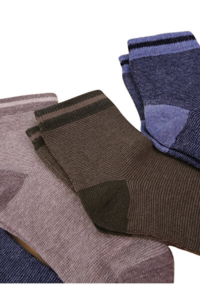 Katamino Момчешки чорапи Комплект от 4 чифта Черно-тъмно синьо-кафяво-зелено