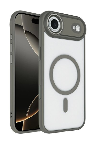 NURTON غطاء ماج سيف لهاتف ابل ايفون 17 اير تيريا - أزرق فاتح - (5796) - VOANFD7196-2307