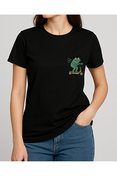 TREND YANKI تي شيرت للجنسين (الضفدع)