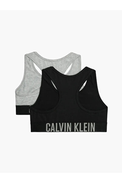 Calvin Klein 2 PACK BRALETTE Kadın Siyah Bralet