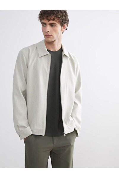 LC Waikiki Standard Mold Shirt Collar Men's Coat