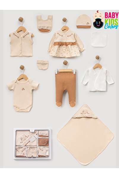 baby kids colors Kutulu Pleated Rabbit Combed Cotton Set of 10