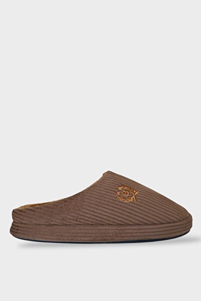 Liger Men's Lightweight Non-Slip Sole House Slippers Panduf Brown