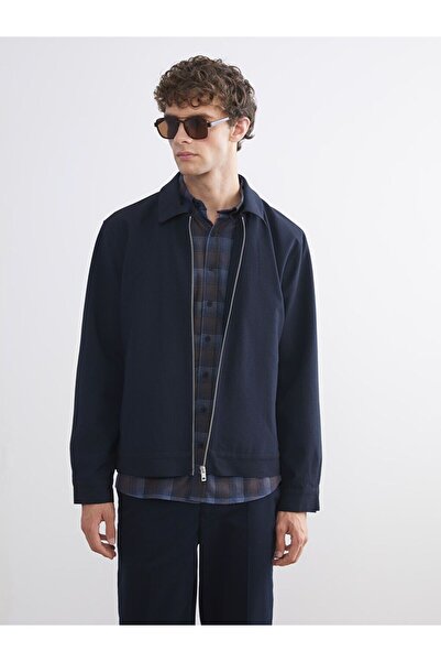 LC Waikiki معطف رجالي ذو ياقة قميص قياسي