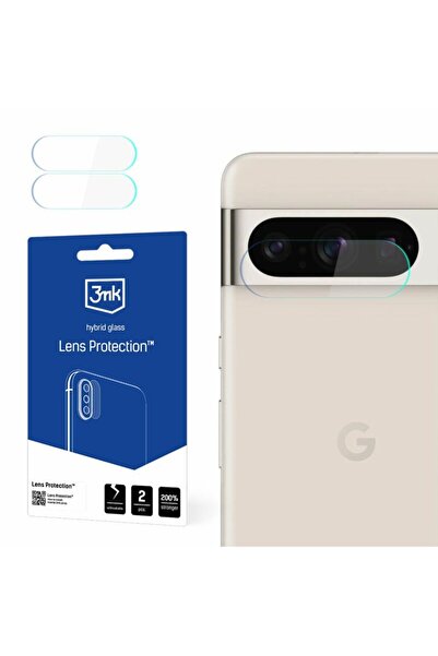 3MK [Pachet 2x] Folie Google Pixel 8 Pro Lens Protection, transparenta