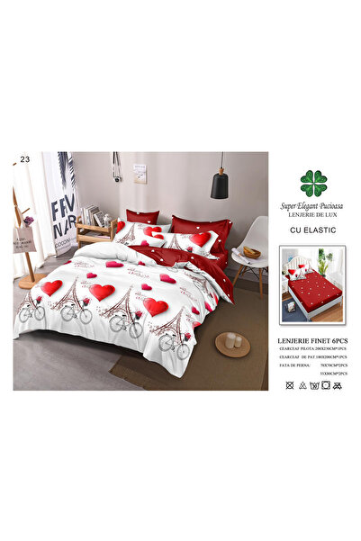 FIONNA.RO Lenjerie Din Finet Cu Elastic - Bonjour Paris Turnul Eiffel