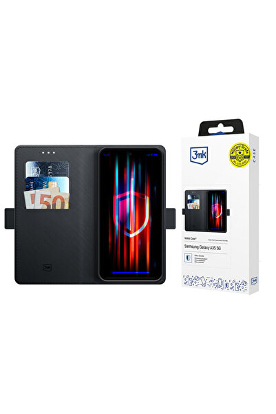 3MK Θήκη πορτοφολιού Husa Xiaomi Redmi Note 14 Pro 5G, negru