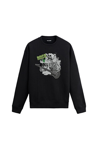 Colermi سترة روك آند رول مطبوعة عليها جمجمة