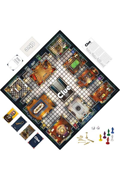 Hasbro Gaming Clue Reimagined Edition Board Game, 6 Players, Ages 8+