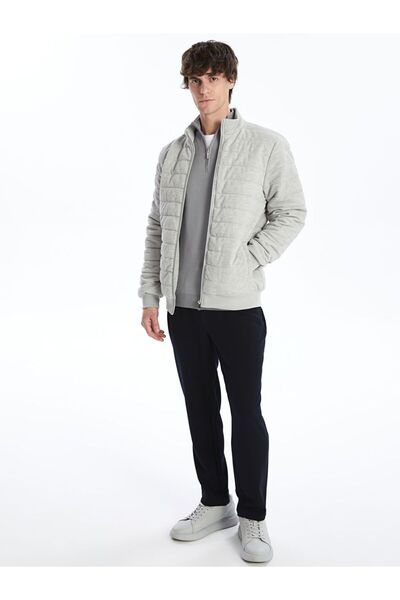 LC Waikiki Slim Fit Dik Yaka Erkek Mont