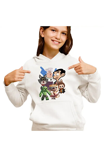 OEM Hanorac Copii Fete Taffy Mr Bean Creeper Balerina Labubu Harry Potter