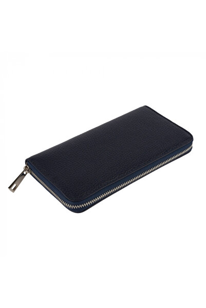 AZZURA Ariel wallet, made of 100% natural leather, navy blue 8112