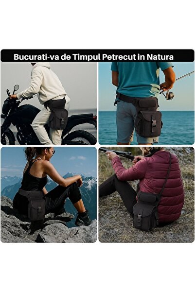 OEM Leg Bag Waterproof, Multifunctional, Tactical Bag with Multiple Pockets Ideal for Motorcyclists