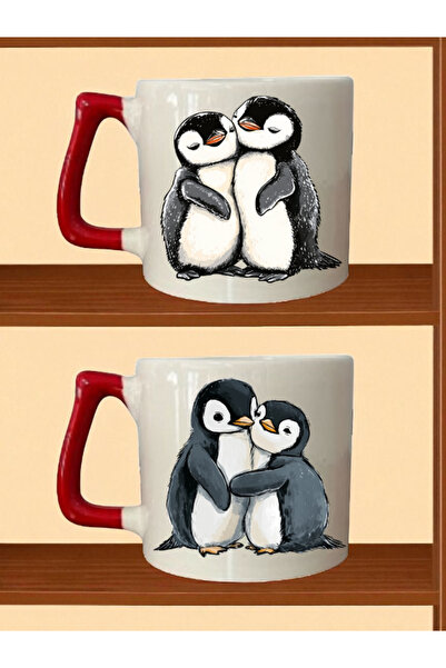 lili hediyelik كأس البطاريق - هدية عيد ميلاد للصديق، هدية عيد ميلاد للحبيب