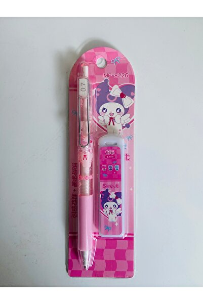 synshop قلم ضغط ميكانيكي ذو رأس متعدد الاستخدامات من Kuromi 07 Nib Y2k Kpop أ...