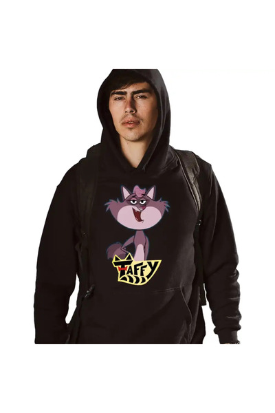 OEM Мъжки суичър с качулка Taffy Mish Cartoon