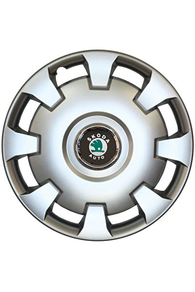 SJS Set 4 Capace Roti Kerime R15, Potrivite Jantelor de 15 inch, Pentru Skoda, Model 303