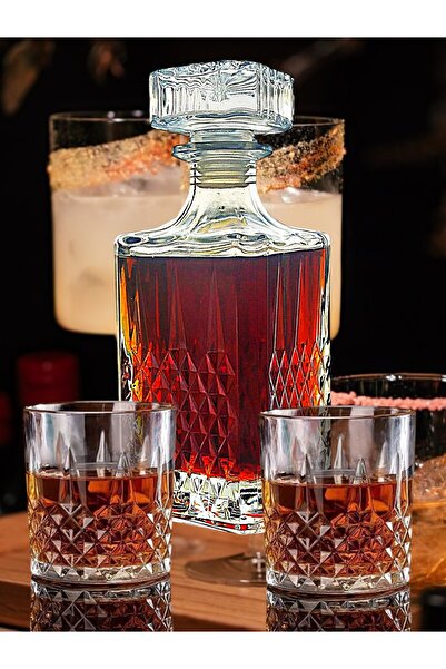 MADAME LUDA Chivas Regal Extra-7 Piece Whiskey Set-Gift Set for 6 People. (Wine Carrier+6 Whiskey Glasses)