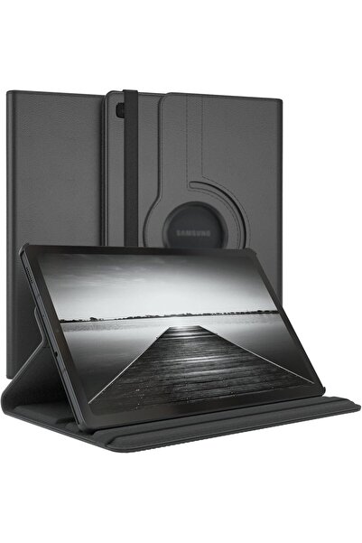 Generic Galaxy Tab A 8.0 2019 Smart Case, 360-Degree Stand Cover with Auto Sleep/Wake, Black
