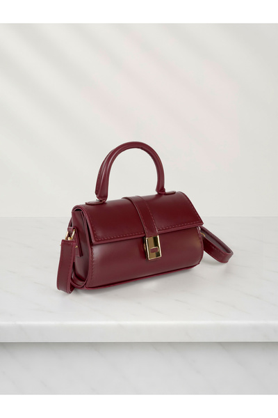 Cosser حقيبة يد وحقيبة كتف نسائية من الجلد اللامع