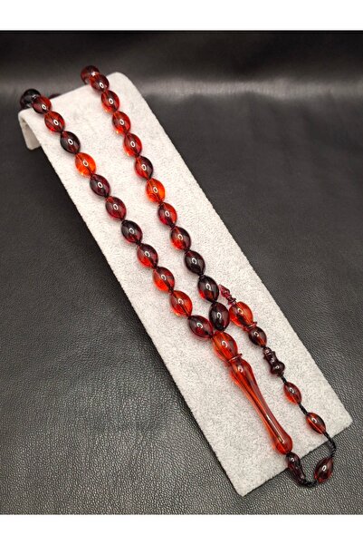 Han Ticarethane Mărgele de rugăciune din culoarea roșu-negru, tăiate în formă...