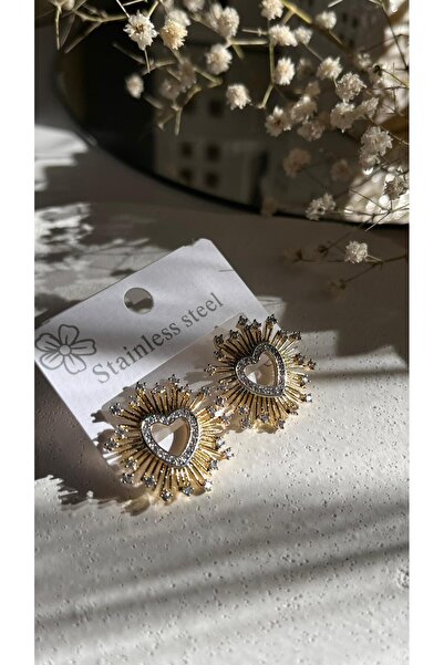 MD AKSESUAR zirkon taşlı küppe