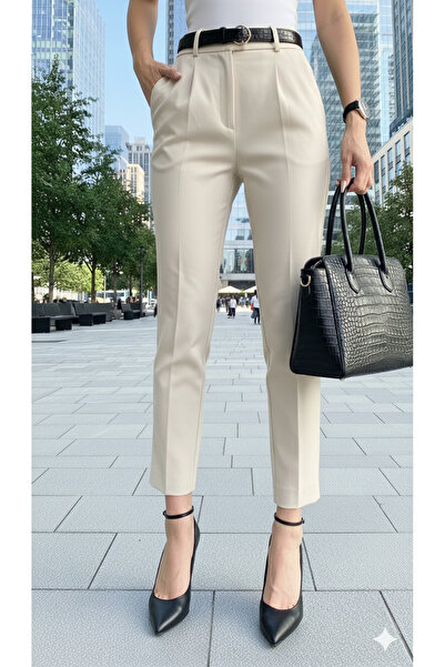 BURUTEKIN Women's Palazzo Pants in Stretch Lycra Fabric