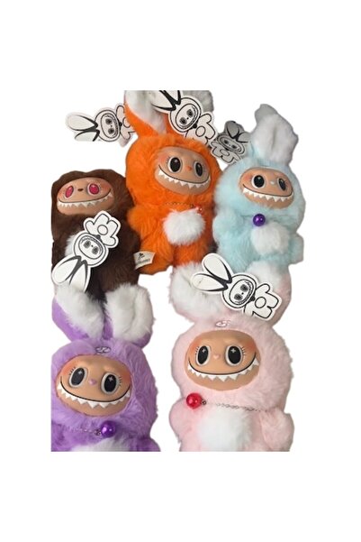 victiny Breloc de pluș, model de iepuraș pufos și drăguț