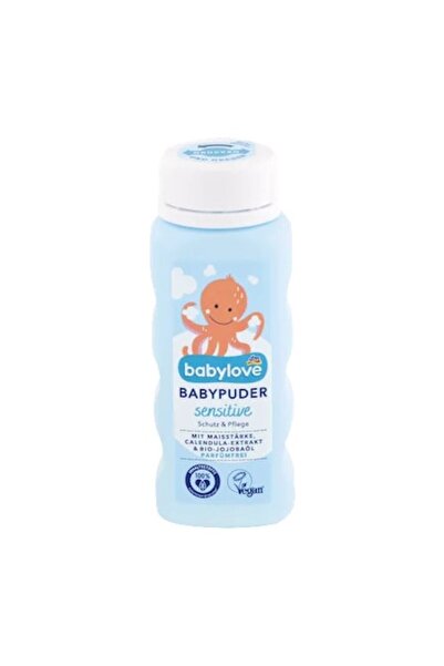 Babylove Pudră de bebeluși BabyLove, 100% vegană, fără parfum, pentru piele s...