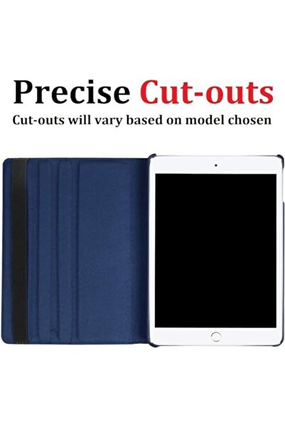 Generic 360-Degree Rotating iPad Case, 9.7-inch, Auto Sleep/Wake, Folio Leather Cover for 5th/6th Gen 2017/2
