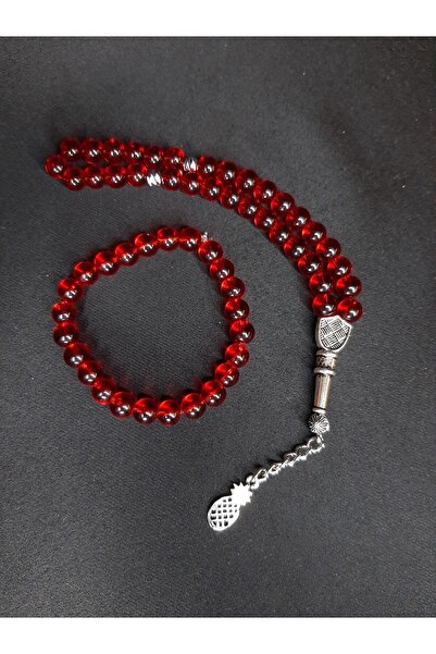 MRYart Transparent Glass Beads Prayer Beads and Bracelet Set