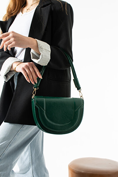 As *Μοντέλο Sakura Γυναικεία τσάντα χειρός και ώμου με λεπτομέρεια από πράσιν...