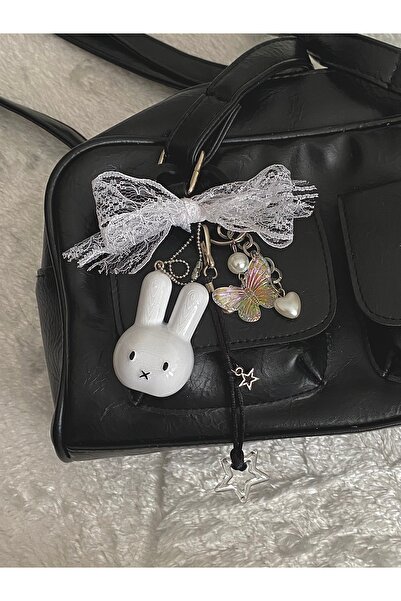 amourina Design special, iepure mare, fluture, stea și fundă, breloc fairycor...