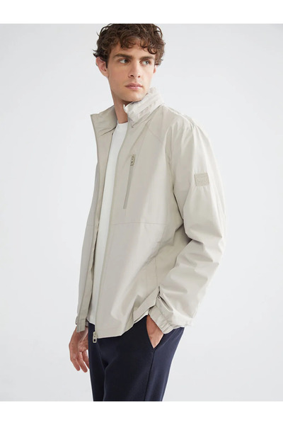 LC Waikiki LCW Vision Чорний стандартний капюшон чоловічий дощовик