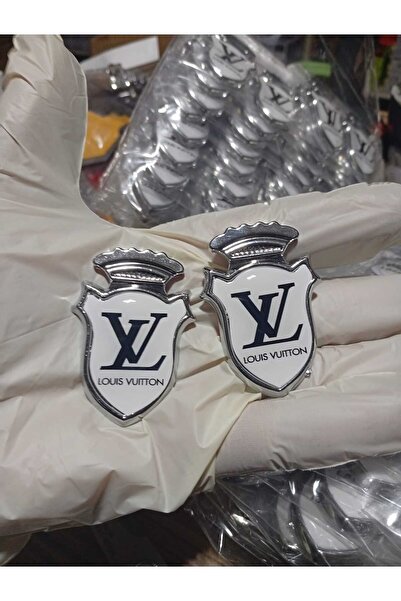 Car19 Ghia Louis vuitton Araç Direk Arması Etiket Arma (2 Adet)