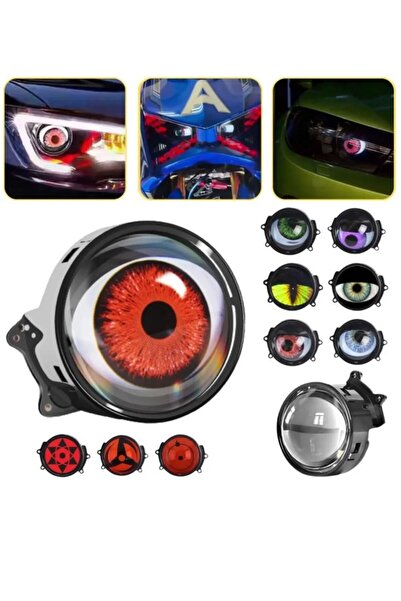 GPR AUTO PARTS 33 MODLU ANİMASYONLU MERCEK GÖZ FAR SİS AMBİYANS LED AYDINLATM...