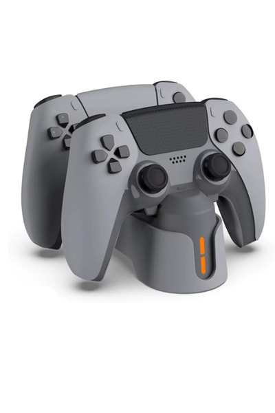 Dobe PS5 Controller Charging Station 2H Fast Charging for 5 Game Consoles - 2 Types Dual USB Cable