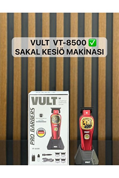 VULT VT-8500 Profesyonel Saç-Sakal tıraş makinesi (Yeni)