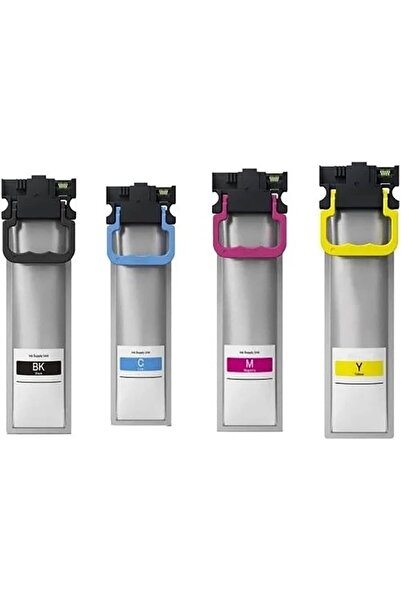 STOREMAX خراطيش متوافقة مع إبسون، موديلات إبسون T9451Xl - T9452Xl - T9453Xl T9454Xl - طقم - طابعة برو Wf-C5210Dw - C