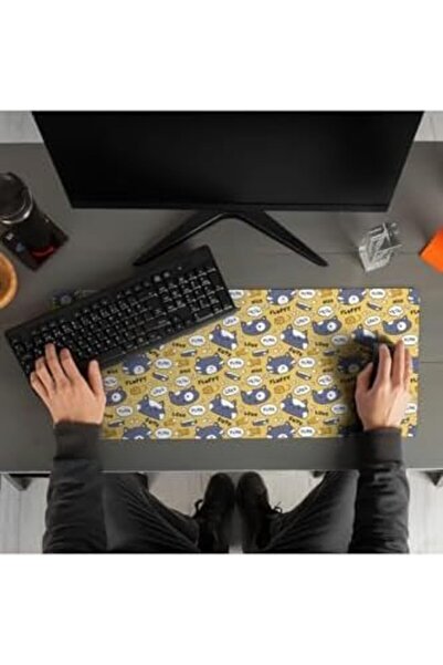 STOREMAX Kız Arkadaşa Hediye Sevimli Kedi Tasarımlı Mousepad - Mouse Pad - Fa...