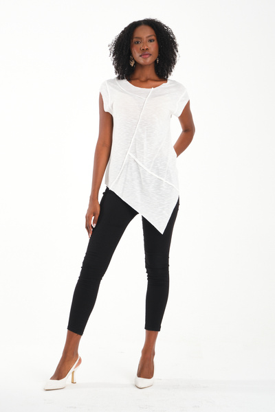 BY PAPI Asymmetrical T-Shirt