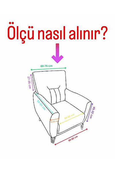 EJMEL Kadife Lastikli 3 21 1 Koltuk Örtüsü Takımı| Kanepe Kılıfı| Çekyat Örtüsü Kılıfı ESNEK
