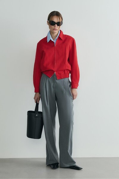 Suud Collection Black Lora Belted Leather Bag