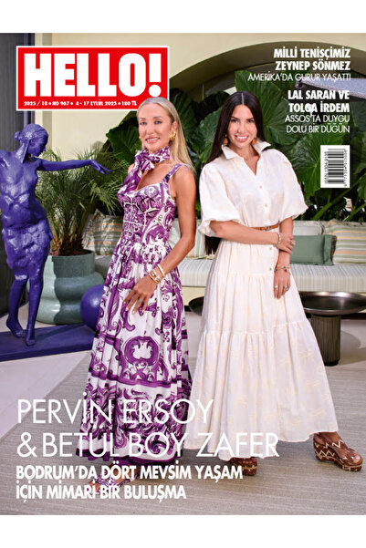 Doğan Burda Dergi Yayıncılık HELLO! Dergi 4 Eylül -17 Eylül 2025