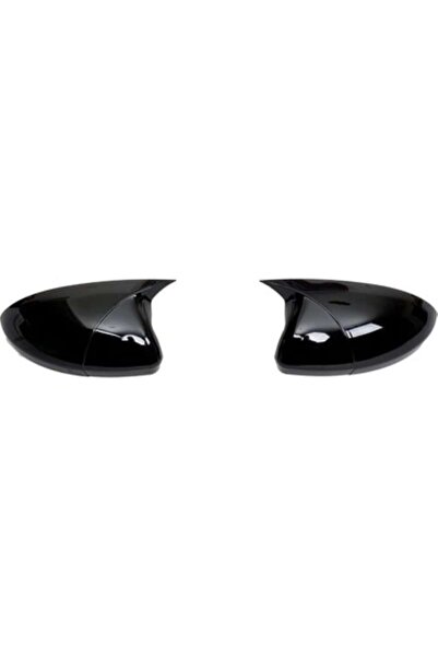 LinePartsBim Set 2 Capace Oglinzi M Style Batman BMW Seria 3, E90 E91 LCI Facelift, Negru Lucios