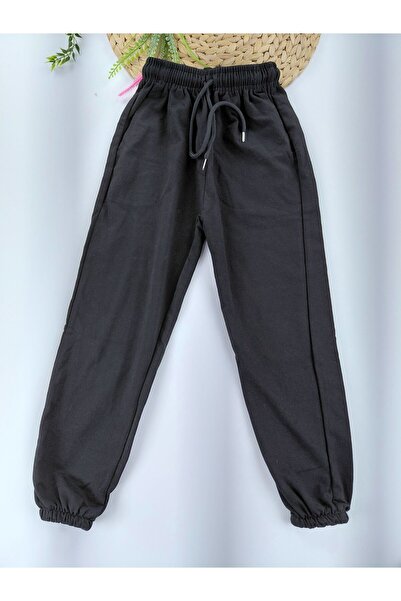 Butik Kız / Erkek Çocuk Alt Eşofman Beli Lastikli Paça Lastikli Okul Eşofmanı...