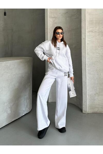 FERZOLAİO Muzy Kanguru Melange Tracksuit Set