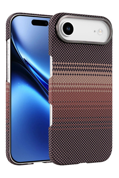 NewFace غطاء HN-SHOP لهاتف Apple iPhone 17 Air Vega Magsafe - تيتانيوم صحراوي