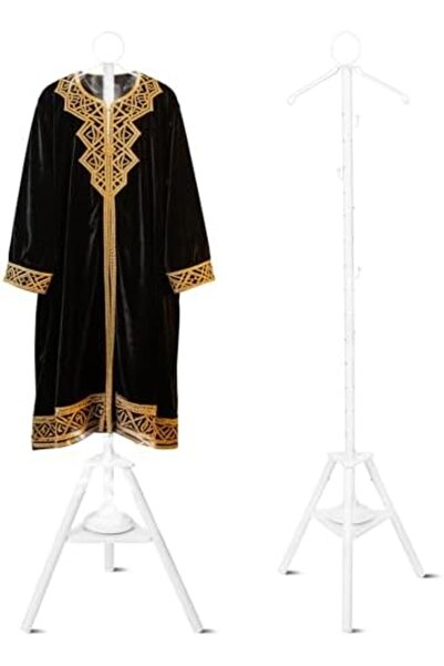 Grneric Clothes Bakhoor Burner Stand - 183cm long Incense burner Hanging Stand with cloth hooks and holes fo