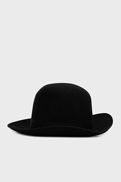 Emporio Armani Woolen Cowboy Hat with Logo Hat Ew003151 Af20030 Uc001